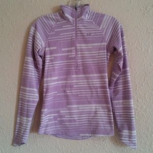 Purple Nike running shirt
